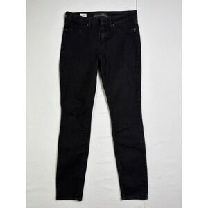 Rich & Skinny Mens Low Rise Skinny Jeans Black Denim Size 30